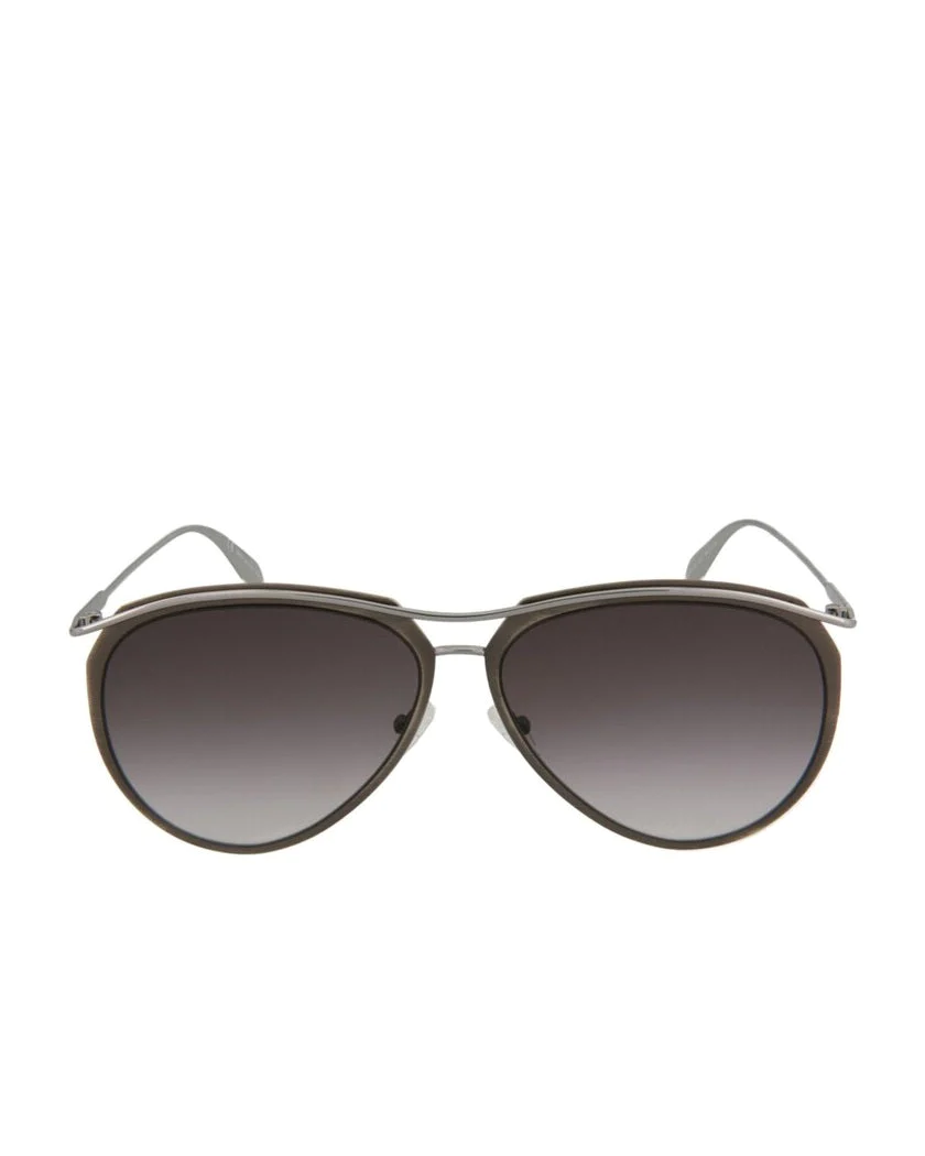 Alexander McQueen Edge AM0115S 002 Sunglasses