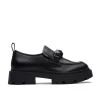 Ash Gemini Black Leather Loafers