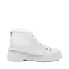 JW Anderson Panelled Lace-Up Sneakers, White