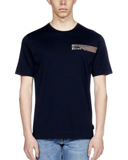 Z Zegna Logo Print T-Shirt