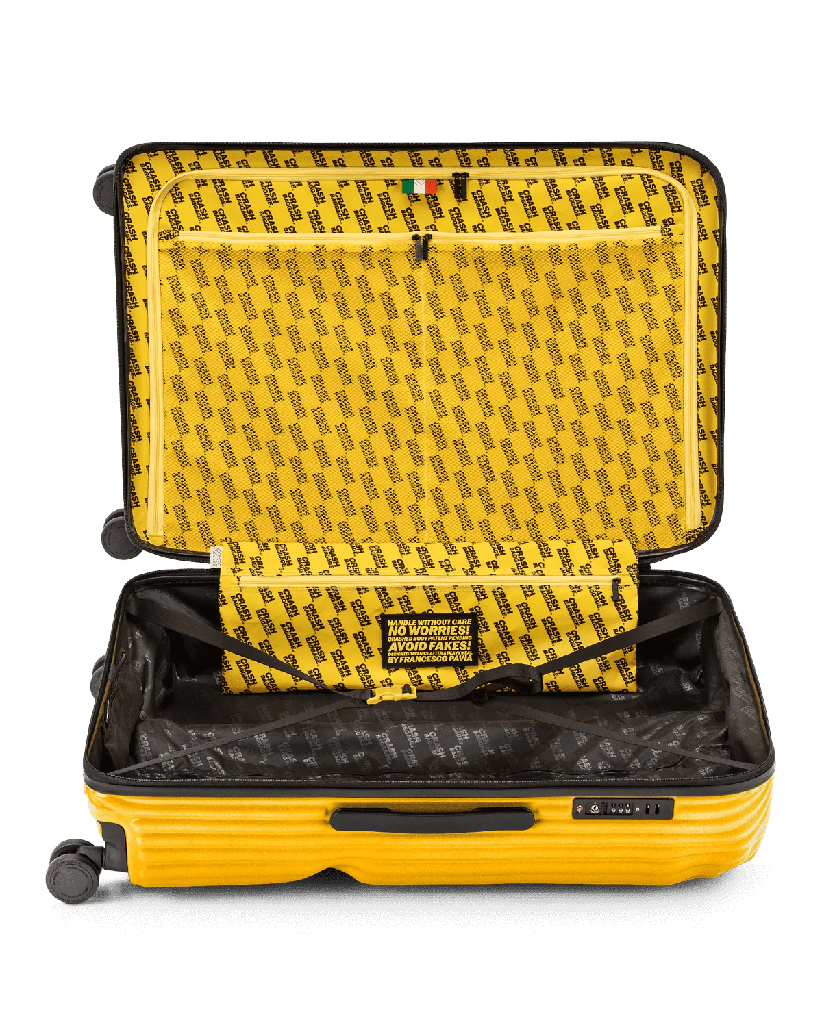 Crash Baggage Stripe Large, Yellow