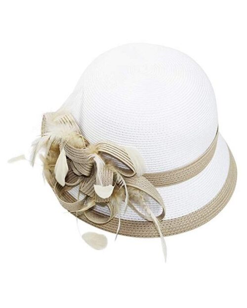 Fine Millinery by August Hat Co Girly Swirls Dress Cloche Hat