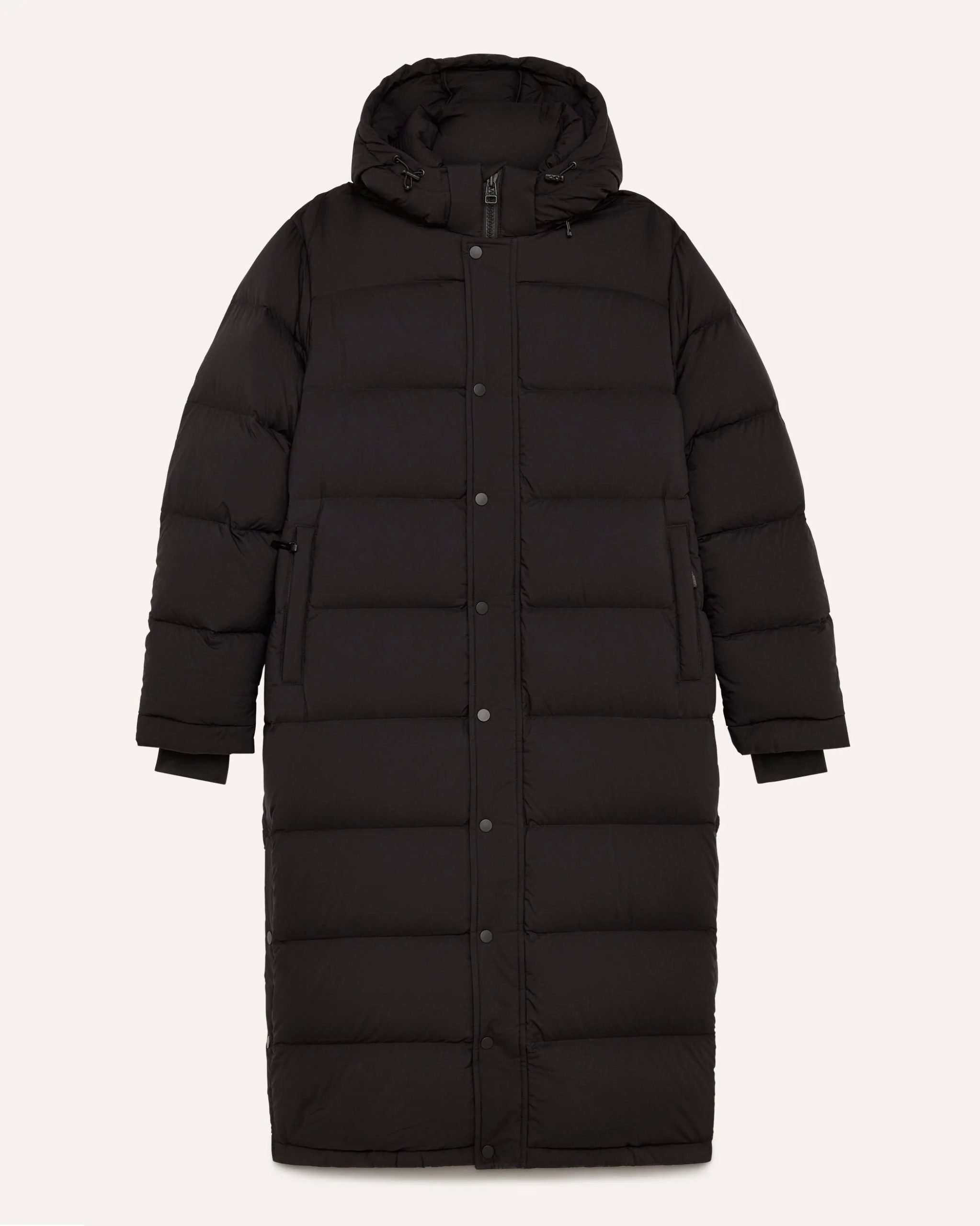 Aritzia Tna The Super Puff™ Long puffer Jacket In Black