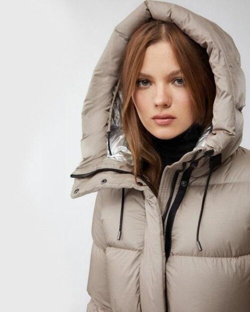 Mackage Freya Down Puffer Jacket, Champagne