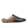 Gucci Women's Princetown Apron Toe Mules