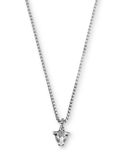 Gucci Anger Forest Bull's Head Necklace