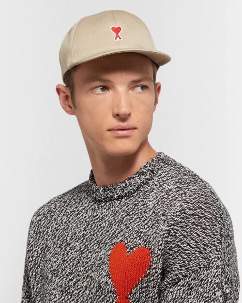 AMI Paris Heart Logo Baseball Cap