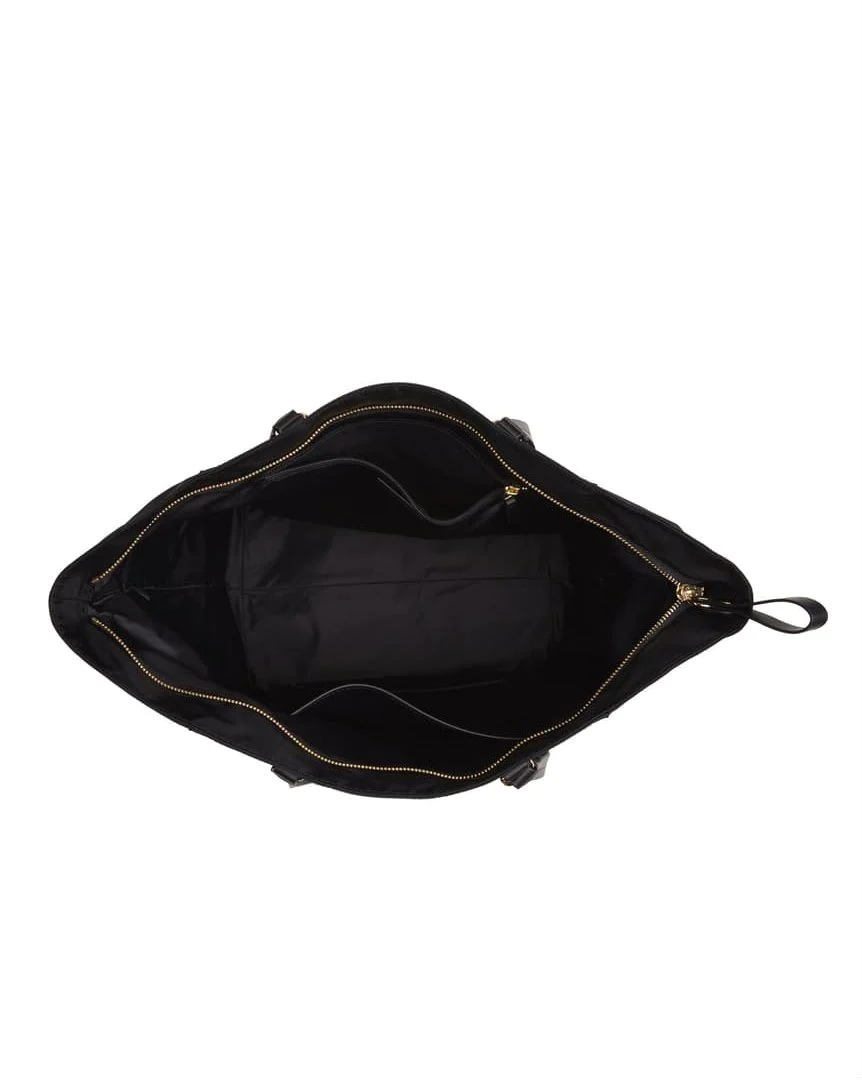 Tory Burch Tilda Nylon Tote, Black