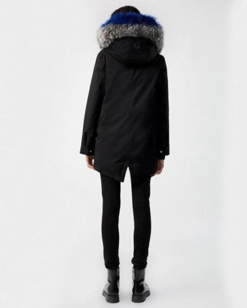 Mackage Chara DXR Down Twill Parka Coat, Black