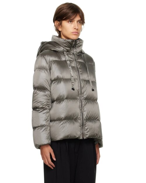 Max Mara Med Gray The Cube Spaces Down Jacket