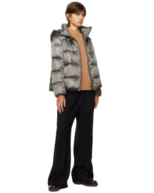 Max Mara Med Gray The Cube Spaces Down Jacket