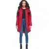 Deep Red / Black Fox Fur