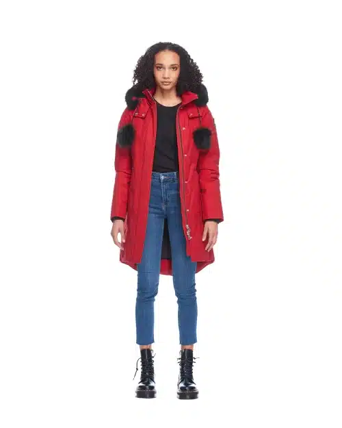 Moose Knuckles Stirling Parka, Red