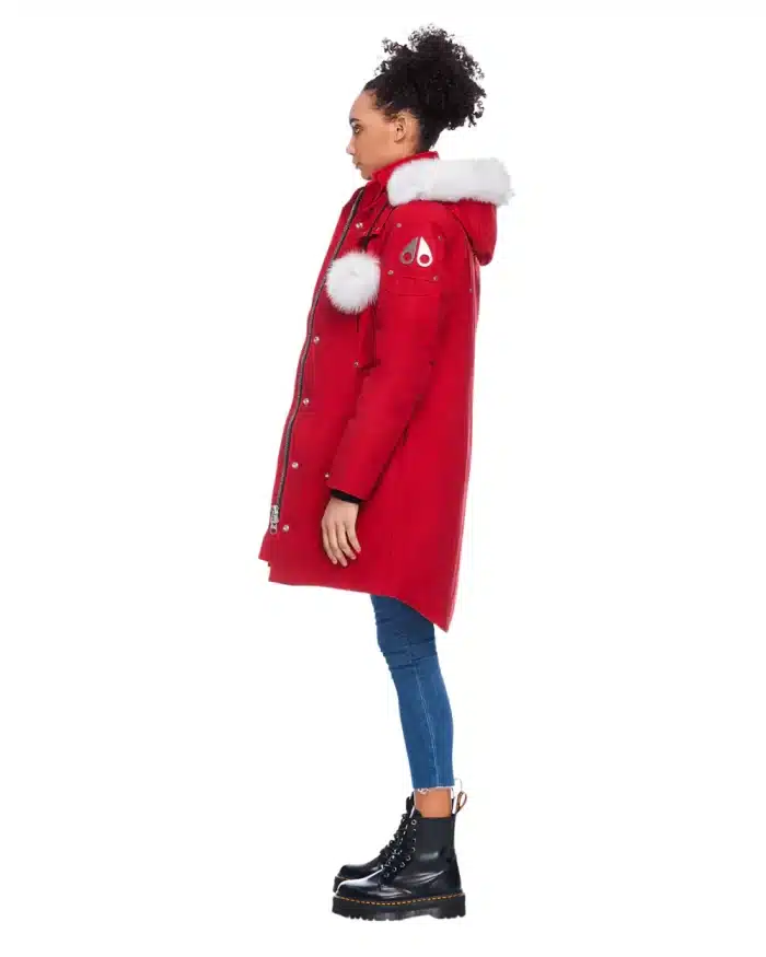 Moose Knuckles Stirling Parka, Red