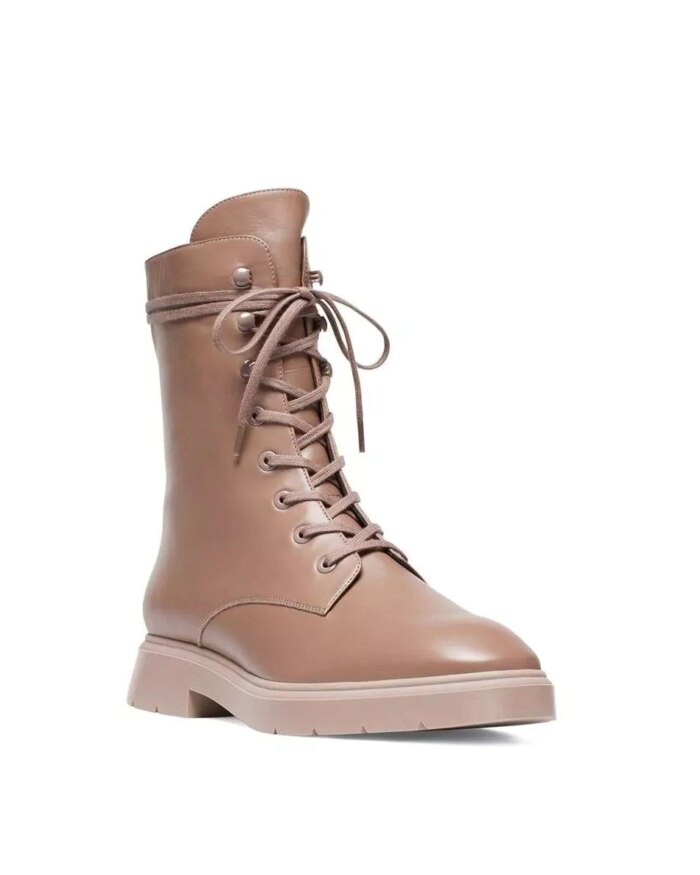 Stuart Weitzman McKenzee Lace-Up Boots