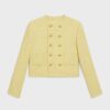 Celine "Chasseur" Jacket In Bouclé Tweed