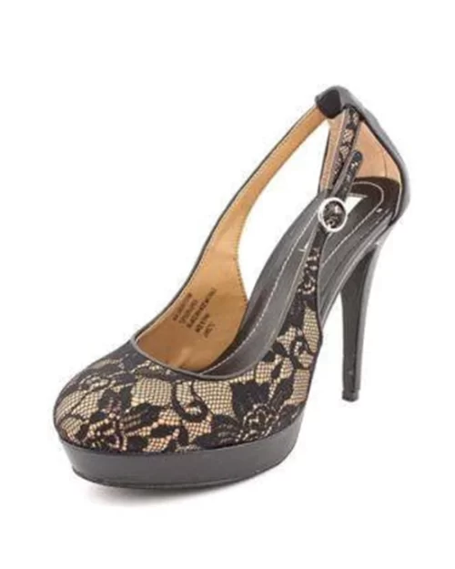 XOXO Jass Textile Platforms Heels Sandals