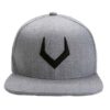 Men's Wool 3D Pierced Embroidery Hip Hop Cap