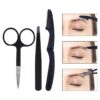 Eyebrow Trimmer Shaving Tweezers Eyebrow Stencils Cosmetic Tools