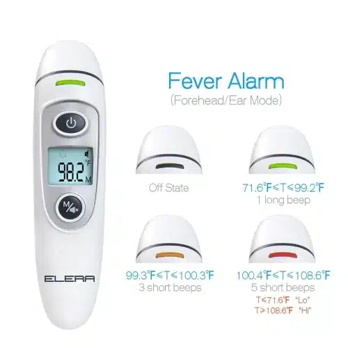 Elera Digital Infrared IR LCD Temporal Artery Thermometer