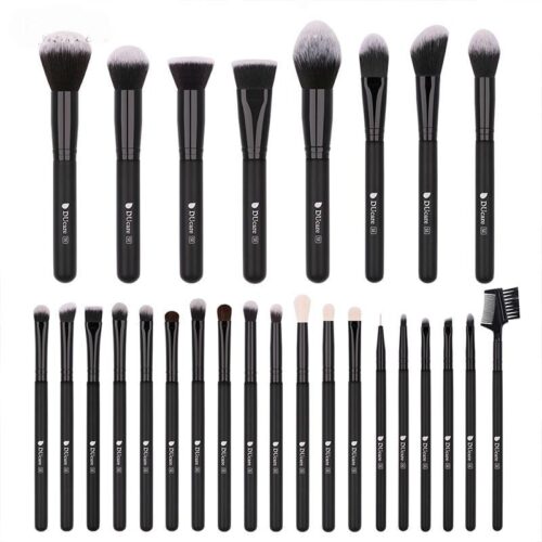 Makeup Brushes Set Foundation Eyeshadow Powder Brush Goat Hair Tools Kit