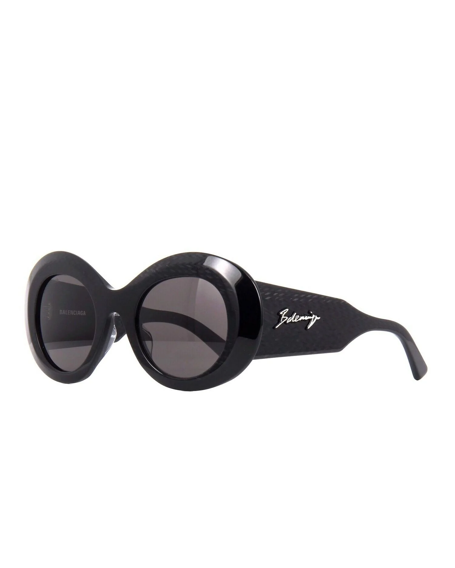 Balenciaga BB0120S Black/Grey Sunglasses