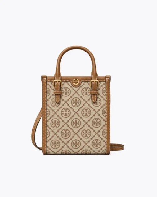 Tory Burch T Monogram Jacquard Min Tote