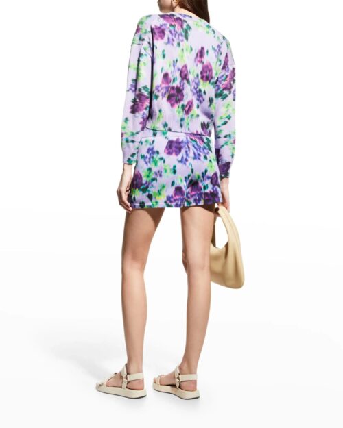 Kenzo Blurred Flowers Cardigan