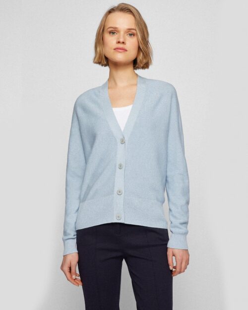 Boss Women's Blue Dust Faduana Cardigan
