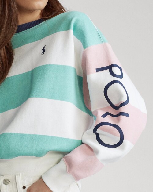 Polo Ralph Lauren Striped Fleece Sweatshirt