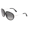 Tom Ford 'Faye TF281 Aviator Sunglasses Color Black Gold