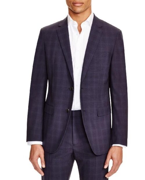 Theory Men's Tonal Plaid Slim Fit Sport Coat