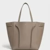 Celine Small Cabas Phantom In Soft Grained Calfskin Taupe
