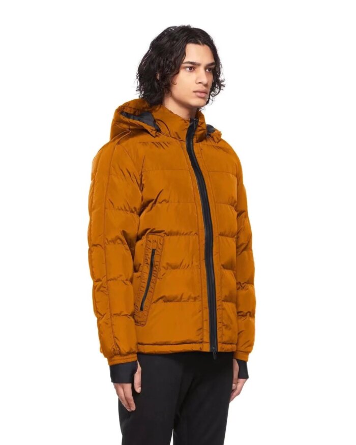 Zegna Outdoor Capsule Quilted Puffer Jacket In Brown