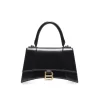 Balenciaga Hourglass Small Handbag in black