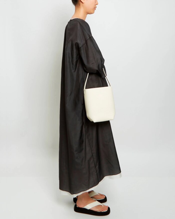 The Row Small N/S Park Tote in Leather