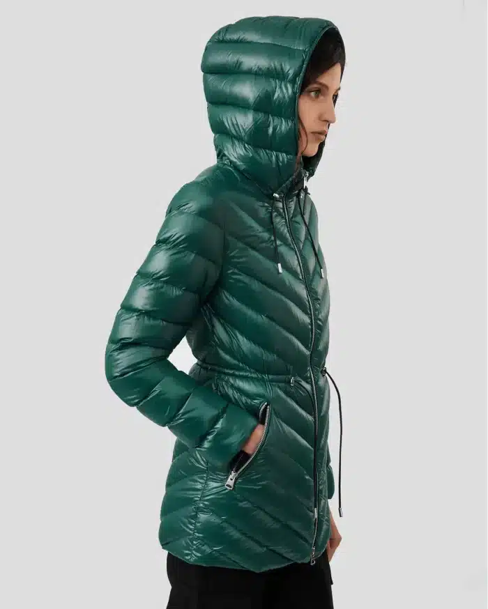 Mackage Tara lightweight down jacket with drawcord waist