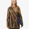 Kenzo 'Pleat Camo' Jumper Dress