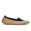 Burberry Tan Grace Ballerina Flats