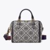 Tory Burch T Monogram Jacquard Barrel, Tory Navy