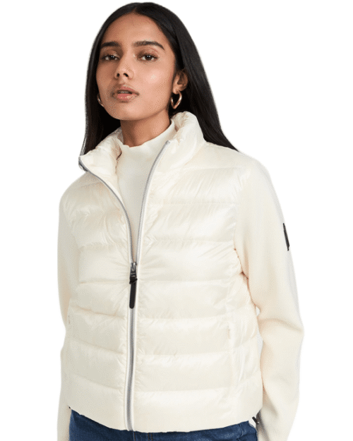 Mackage Oceane Mixed-Media Down Jacket