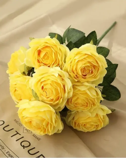 Floral 10 Heads Rose Bouquet Artificial Flowers