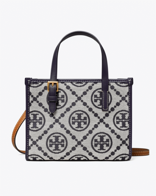 Tory Burch Mini T Monogram Square Tote