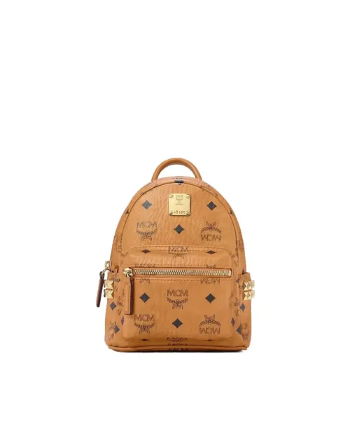 MCM Stark Bebe Boo Backpack in Visetos