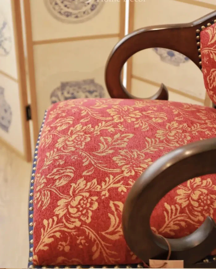 Harrison & Z French Provincial Timber Armchairs - Image 5