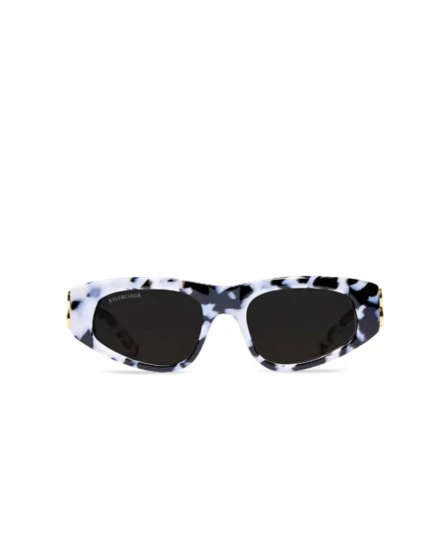 Balenciaga Dynasty D-Frame Sunglasses In White
