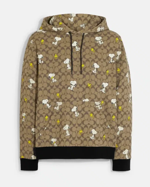 Coach X Peanuts Signature Snoopy Hoodie