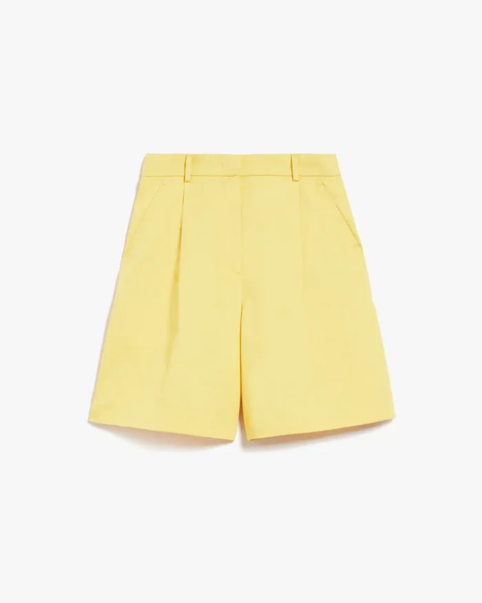 Weekend Max Mara Cotton and Linen Bermuda Shorts - Image 4