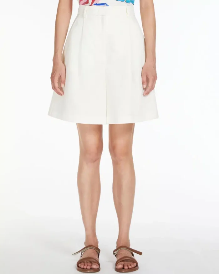 Weekend Max Mara Cotton and Linen Bermuda Shorts - Image 6