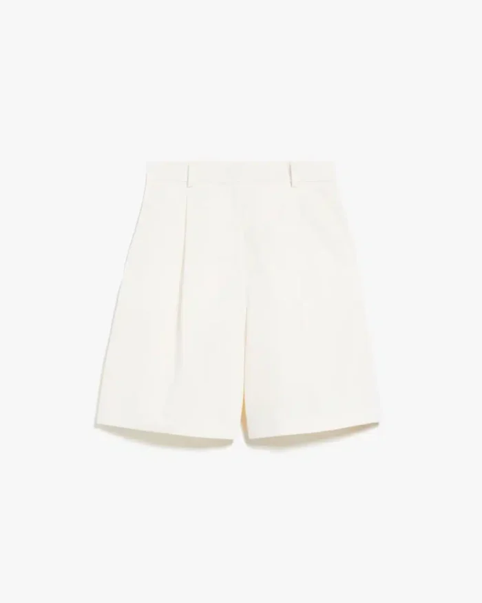 Weekend Max Mara Cotton and Linen Bermuda Shorts - Image 8